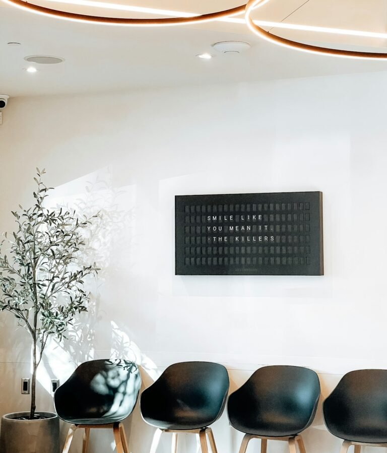 Dental practice reception where web design for dental practices turns enquiries into bookings
